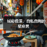 城府极深，自私自利的星座男（图1）