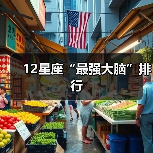 12星座“最强大脑”排行