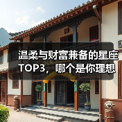 温柔与财富兼备的星座TOP3,哪个是你理想伴侣?(图2) 温柔与财富兼备的星座TOP3,哪个是你理想伴侣?(图2)