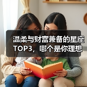 温柔与财富兼备的星座TOP3,哪个是你理想伴侣?(图1) 温柔与财富兼备的星座TOP3,哪个是你理想伴侣?(图1)