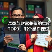 温柔与财富兼备的星座TOP3,哪个是你理想伴侣?(图3) 温柔与财富兼备的星座TOP3,哪个是你理想伴侣?(图3)