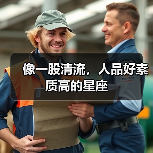 像一股清流，人品好素质高的星座（图1）