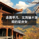 表面平凡，实则最不简单的星座女（图4）