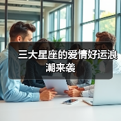 三大星座的爱情好运浪潮来袭(图1) 三大星座的爱情好运浪潮来袭(图1)