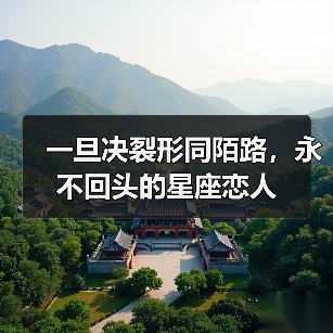 一旦决裂形同陌路,永不回头的星座恋人(图1) 一旦决裂形同陌路,永不回头的星座恋人(图1)