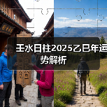 壬水日柱2025乙巳年运势解析(图1) 壬水日柱2025乙巳年运势解析(图1)