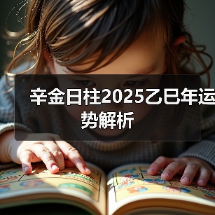 辛金日柱2025乙巳年运势解析(图4) 辛金日柱2025乙巳年运势解析(图4)