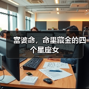 富婆命,命里藏金的四个星座女(图3) 富婆命,命里藏金的四个星座女(图3)