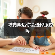 被背叛后你会选择原谅吗(图4) 被背叛后你会选择原谅吗(图4)