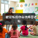被背叛后你会选择原谅吗(图1) 被背叛后你会选择原谅吗(图1)