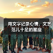 用文字记录心情,文艺范儿十足的星座(图1) 用文字记录心情,文艺范儿十足的星座(图1)