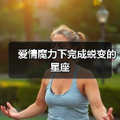 爱情魔力下完成蜕变的星座(图1) 爱情魔力下完成蜕变的星座(图1)