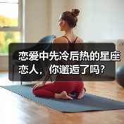恋爱中先冷后热的星座恋人,你邂逅了吗?(图1) 恋爱中先冷后热的星座恋人,你邂逅了吗?(图1)
