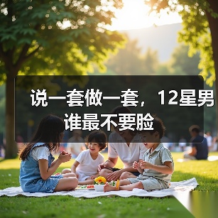 说一套做一套,12星男谁最不要脸(图2) 说一套做一套,12星男谁最不要脸(图2)