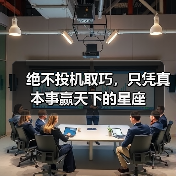 绝不投机取巧,只凭真本事赢天下的星座(图3) 绝不投机取巧,只凭真本事赢天下的星座(图3)