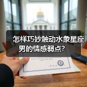 怎样巧妙触动水象星座男的情感弱点？（图3）