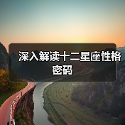 深入解读十二星座性格密码(图4) 深入解读十二星座性格密码(图4)