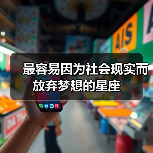 最容易因为社会现实而放弃梦想的星座（图3）
