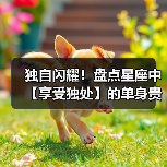 独自闪耀!盘点星座中【享受独处】的单身贵族(图1) 独自闪耀!盘点星座中【享受独处】的单身贵族(图1)
