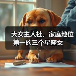 大女主人社，家庭地位第一的三个星座女（图3）