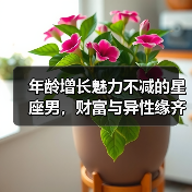 年龄增长魅力不减的星座男,财富与异性缘齐飞(图1) 年龄增长魅力不减的星座男,财富与异性缘齐飞(图1)