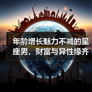 年龄增长魅力不减的星座男,财富与异性缘齐飞(图2) 年龄增长魅力不减的星座男,财富与异性缘齐飞(图2)