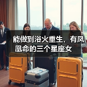 能做到浴火重生，有凤凰命的三个星座女（图1）