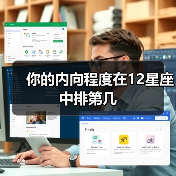 你的内向程度在12星座中排第几(图3) 你的内向程度在12星座中排第几(图3)