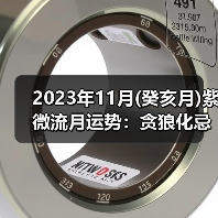 2023年11月(癸亥月)紫微流月运势:贪狼化忌(图2) 2023年11月(癸亥月)紫微流月运势:贪狼化忌(图2)