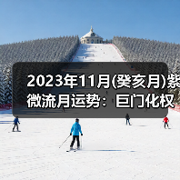 2023年11月(癸亥月)紫微流月运势:巨门化权(图4) 2023年11月(癸亥月)紫微流月运势:巨门化权(图4)