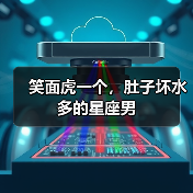 笑面虎一个，肚子坏水多的星座男（图2）
