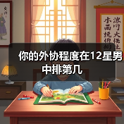 你的外协程度在12星男中排第几（图1）