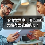 感情世界中,哪些星座男藏有柔软的内心?(图3) 感情世界中,哪些星座男藏有柔软的内心?(图3)