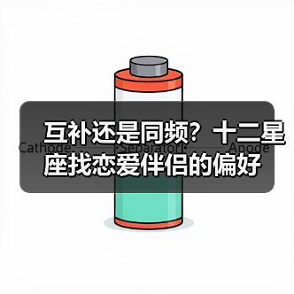 互补还是同频？十二星座找恋爱伴侣的偏好（图1）