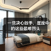 一旦决心放手，星座中的这些最难回头（图3）
