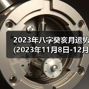 2023年八字癸亥月运势(2023年11月8日-12月6日)（图2）