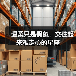 温柔只是假象，交往起来难走心的星座（图4）