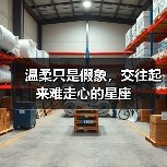 温柔只是假象，交往起来难走心的星座（图3）