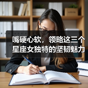 嘴硬心软，领略这三个星座女独特的坚韧魅力（图2）