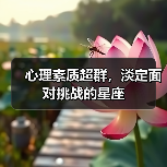 心理素质超群，淡定面对挑战的星座（图3）