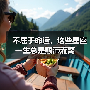 不屈于命运，这些星座一生总是颠沛流离（图2）