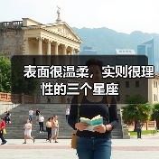 表面很温柔，实则很理性的三个星座（图4）