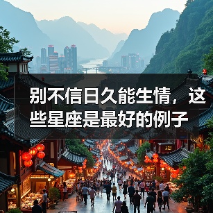 别不信日久能生情，这些星座是最好的例子（图1）