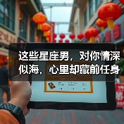 这些星座男，对你情深似海，心里却藏前任身影（图4）