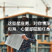 这些星座男，对你情深似海，心里却藏前任身影（图3）