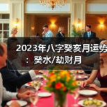 2023年八字癸亥月运势：癸水/劫财月（图2）