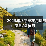 2023年八字癸亥月运势：庚金/食神月（图2）