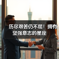 历尽艰苦仍不屈！拥有坚强意志的星座（图2）