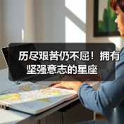 历尽艰苦仍不屈！拥有坚强意志的星座（图3）