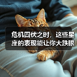 危机四伏之时,这些星座的表现能让你大跌眼镜!(图1) 危机四伏之时,这些星座的表现能让你大跌眼镜!(图1)
